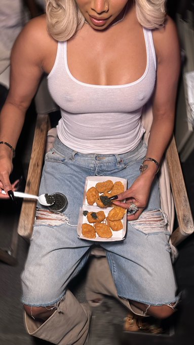 Alycia Bella — caviar and nuggets